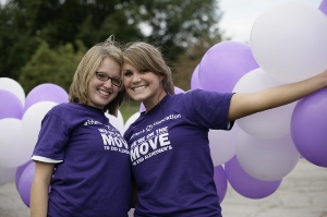 Two Walk to End Alzheimer's Participants