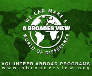 A Broader View Volunteers Logo