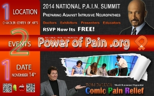 National Pain Summit and Comic Pain Relief