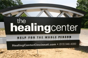 Healing Center Sign