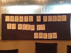 Create a Scene to Keep it Green