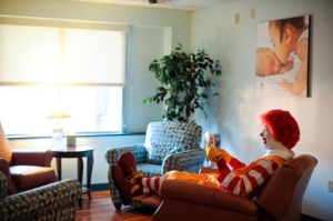Ronald Visits the Family Room