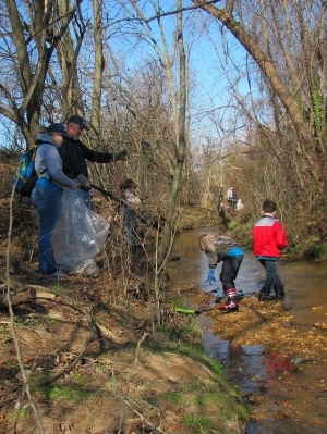 Bread and Cheese Creek Cleanup