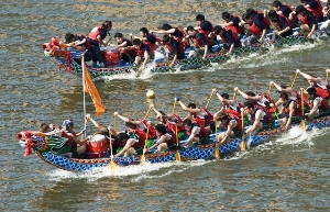 Dragon Boat Racing!