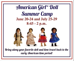 American Girl Doll™ Summer Camp Flyer