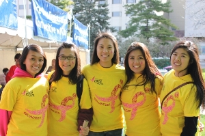Volunteers at the 2012 Race for the Cure