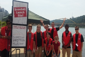 Carnegie Science Center Snowball Day crew