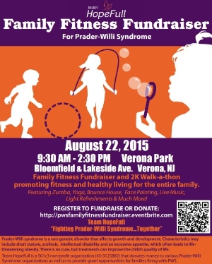 Family Fitness Fundraiser for PWS