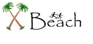 x beach logo