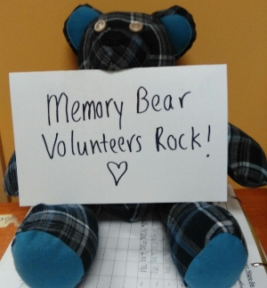 Memory Bear Volunteers Rock!