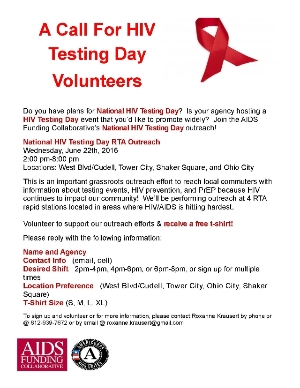 National HIV Testing Day Outreach!