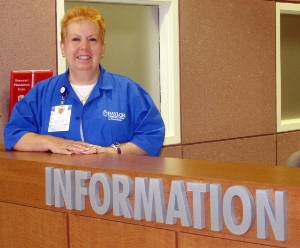 Volunteer at the Information Desk