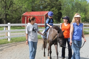Hippotherapy at Shining Hope Farms