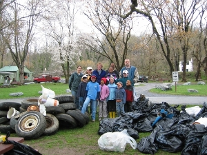 Cleanup at Fletcher's Boathouse