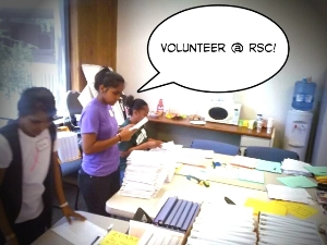 Volunteer @RSC!
