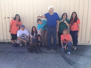 Henry Adoption Pic with Volunteers