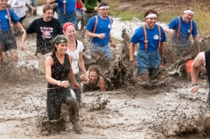 Gettin' dirty for a good cause!