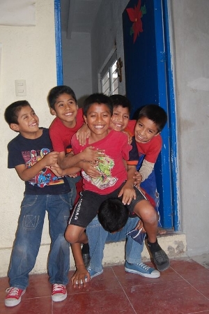 Orphans in Casa Hogar