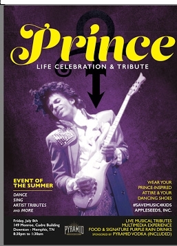 Prince Life Celebration and Tribute-Memphis