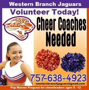 Volunteer Cheer Coaches Needed!