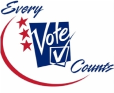 every vote counts logo