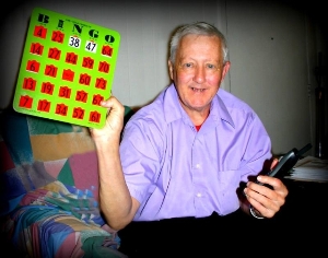 Martin plays Bingo