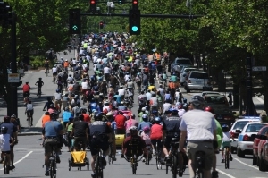 Brookline Bikes Beacon Bicycle Parade