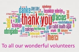 THANK YOU Volunteers
