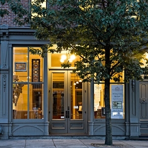 Architectural Heritage Center at dusk