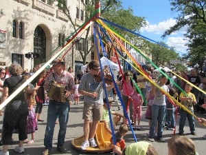 Dancing in the Streets Maypole