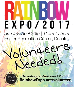 Volunteers Rainbow Expo
