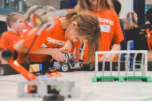 FLL Team Competing