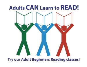 Adults Can Lear to Read!