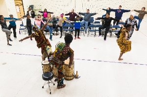 Drumming Circle Cultural Exchange Event