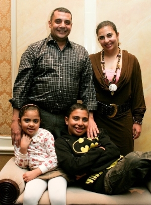 Refugee Family