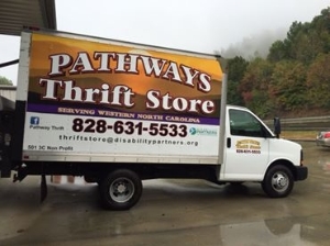 Pathways Thrift Store Truck