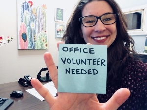 office volunteer needed