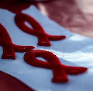 Artsy AIDS Ribbon