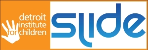 SLIDE logo orange