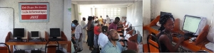 WCE computers in new lab in Haiti