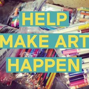 Help deliver art supplies!