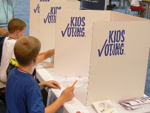 Help with Kids Voting on Election Day