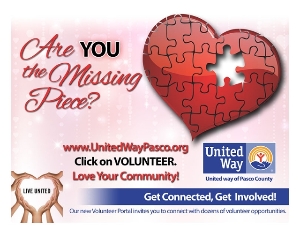 Get Connected with Volunteer needs in Pasco County