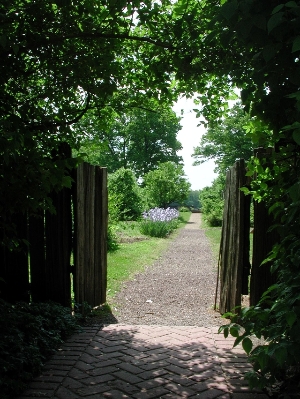 Entrance to Kitchen Garden