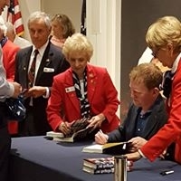 Docents with Navy Seal O'Neill Book Signing