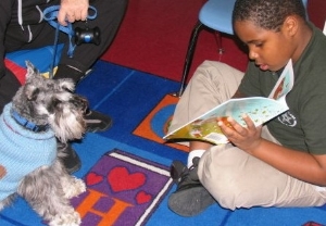 PAL pups encourage the joy of reading!