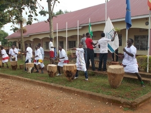 Students Playing Drums