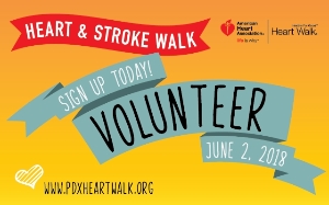 Heart & Stroke Walk Volunteers