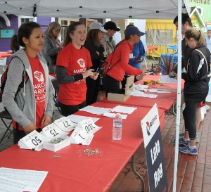 Registration Volunteers at March for Marrow 2016