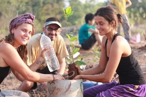 Planting Trees in India